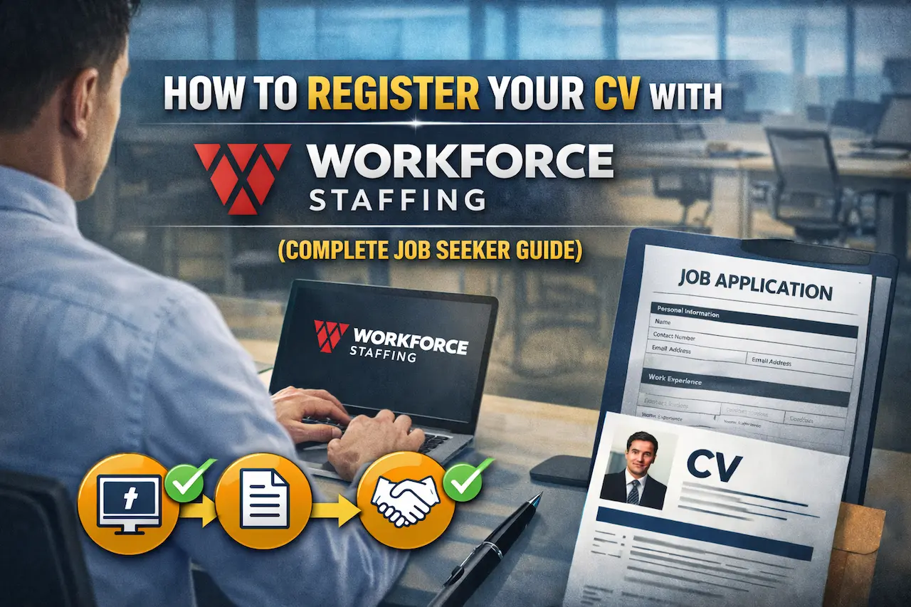 How To Register Your CV With Workforce Staffing (Complete Job Seeker Guide)